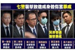 占中案九犯昨日在西九龍裁判法院判刑