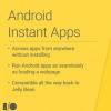 Google宣布Android Instant Apps將可在5億臺(tái)設(shè)備上運(yùn)行