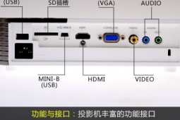 家電評測：明基GP10投影機功能與接口介紹