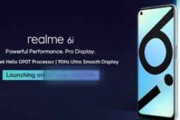 realme6i采用側面指紋解鎖和挖孔屏漸變機身設計