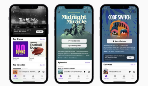 Apple Podcasts應用程序將進行重新設計