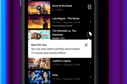 Netflix將讓Android用戶流式傳輸未完成的下載