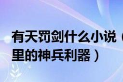 有天罰劍什么小說（天罰劍 武俠小說《昆侖》里的神兵利器）