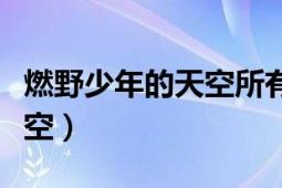 燃野少年的天空所有演員介紹（燃野少年的天空）