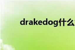 drakedog什么意思（drakedog）