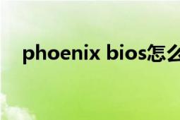 phoenix bios怎么刷（Phoenix BIOS）