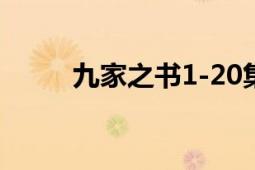 九家之書(shū)1-20集結(jié)局（九家之書(shū)）