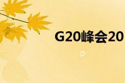 G20峰會(huì)2019（G20峰會(huì)）