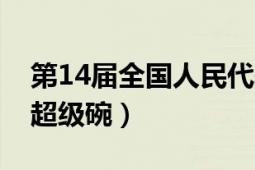 第14屆全國人民代表大會是哪一年（第14屆超級碗）