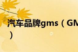 汽車品牌gms（GMS 通用汽車全球制造系統(tǒng)）