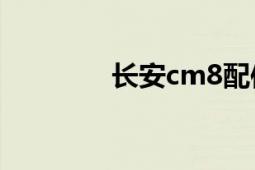 長(zhǎng)安cm8配件（長(zhǎng)安CM8）