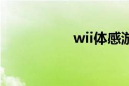 wii體感游戲機（wii）