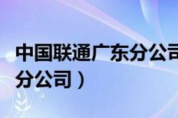 中國(guó)聯(lián)通廣東分公司班子成員（中國(guó)聯(lián)通廣東分公司）