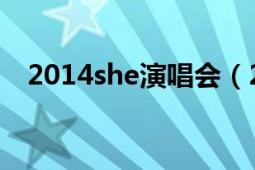 2014she演唱會(huì)（2013SHE北京演唱會(huì)）