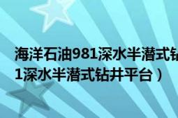 海洋石油981深水半潛式鉆井平臺(tái)權(quán)益不包括（海洋石油981深水半潛式鉆井平臺(tái)）