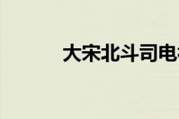 大宋北斗司電視?。ù笏紊襻t(yī)）