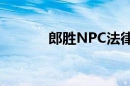 郎勝NPC法律委員會(huì)原副主任