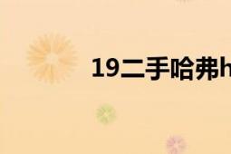 19二手哈弗h6價(jià)目表（19e）