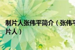 制片人張偉平簡介（張偉平 北京新畫面影業(yè)公司董事長、制片人）