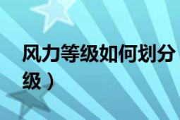 風(fēng)力等級如何劃分（風(fēng)力等級 風(fēng)力強(qiáng)度的分級）