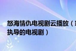 怒海情仇電視劇云播放（怒海情仇 2011年金鰲勛和黃偉杰執(zhí)導(dǎo)的電視劇）