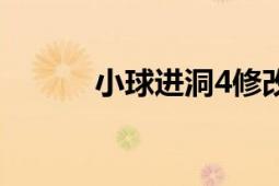 小球進洞4修改版（小球進洞4）