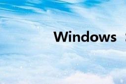 Windows SP2軟件服務(wù)包