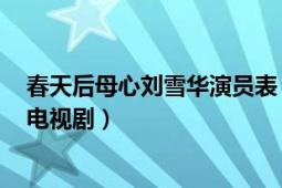 春天后母心劉雪華演員表（春天后母心 2006年劉雪華主演電視?。?></div></a><div   id=