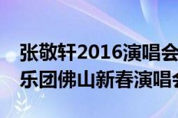 張敬軒2016演唱會(huì)（2013張敬軒X廣州交響樂(lè)團(tuán)佛山新春演唱會(huì)）