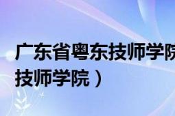 廣東省粵東技師學(xué)院院長何啟謀（廣東省粵東技師學(xué)院）