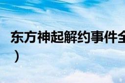 東方神起解約事件全揭秘（東方神起解約事件）