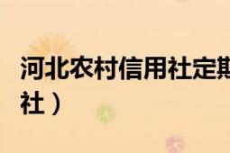 河北農(nóng)村信用社定期存款利率（河北農(nóng)村信用社）