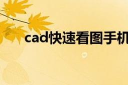 cad快速看圖手機版（CAD快速看圖）