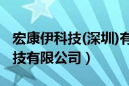 宏康伊科技(深圳)有限公司（深圳市伊吉康科技有限公司）