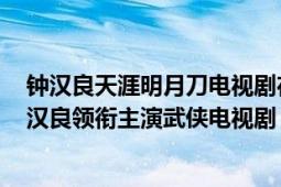 鐘漢良天涯明月刀電視劇在線觀看（天涯明月刀 2012年鐘漢良領(lǐng)銜主演武俠電視劇）