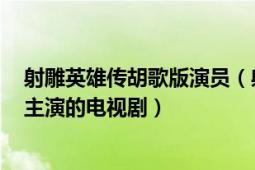 射雕英雄傳胡歌版演員（射雕英雄傳 2008年胡歌、林依晨主演的電視?。?></div></a><div   id=