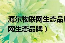 海爾物聯(lián)網(wǎng)生態(tài)品牌是什么意思（海爾 物聯(lián)網(wǎng)生態(tài)品牌）