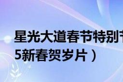 星光大道春節(jié)特別節(jié)目2021（星光大道 2015新春賀歲片）