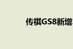 傳祺GS8新增車型（傳祺GS8）