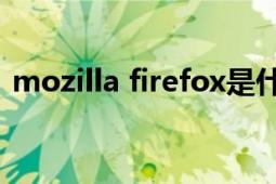 mozilla firefox是什么（Mozilla Firefox）