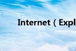 Internet（Explorer怎么查看下載）