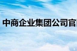 中商企業(yè)集團公司官網(wǎng)（中商企業(yè)集團公司）