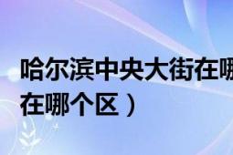 哈爾濱中央大街在哪個(gè)區(qū)（哈爾濱的中央大街在哪個(gè)區(qū)）