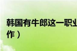 韓國有牛郎這一職業(yè)嘛（韓國牛郎是干什么工作）