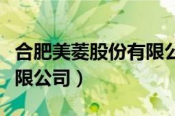 合肥美菱股份有限公司官網(wǎng)（合肥美菱股份有限公司）