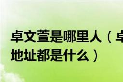 卓文萱是哪里人（卓文萱的微博博客個(gè)人網(wǎng)站地址都是什么）