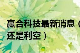 贏合科技最新消息（贏合科技臨時停牌是利好還是利空）