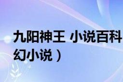 九陽(yáng)神王 小說(shuō)百科（九陽(yáng)神王 寂小賊所著玄幻小說(shuō)）