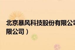 北京暴風科技股份有限公司案列分析（北京暴風科技股份有限公司）