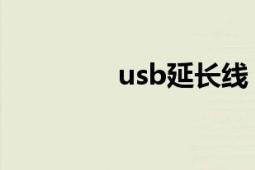 usb延長線（USB延長線）